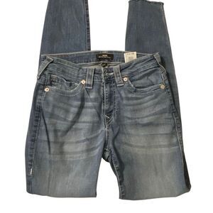 True Religion Jennie Mid-Rise Super Skinny Jeans